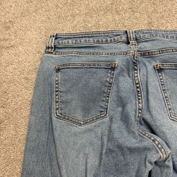 Gap Bootcut Denim Jeans Womens 16R Blue Medium Wash Mid Rise Y2K Casual 34x29 - Picture 5 of 15